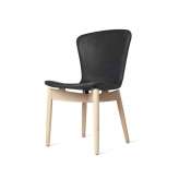 Mater Shell Dining Chair - Dunes Anthrazit - Mat Lacquered Oak