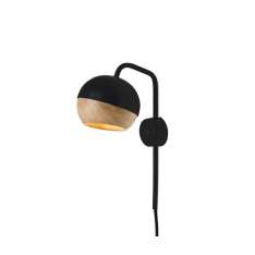 Mater Ray Wall Lamp - Black