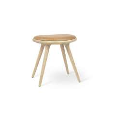 Mater Low Stool - Natural Soaped Oak