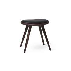 Mater Low Stool - Dark Stained Beech - 47 cm
