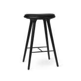 Mater High Stool - Black Stained Oak - 74 cm