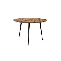 Mater Disc side Table - Jungle Brown Marble - Small