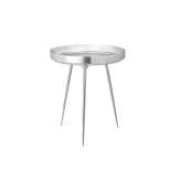 Mater Bowl Table - Partly Recycled Aluminium - Polished
