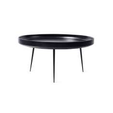 Mater Bowl Table - Black Stained Mango Wood- XL