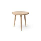 Mater Accent Side Table - Mat Lacquered Oak - Small