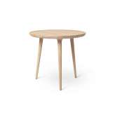 Mater Accent Side Table - Mat Lacquered Oak - Large