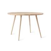 Mater Accent Dining Table - Mat Lacquered Oak - Ø110