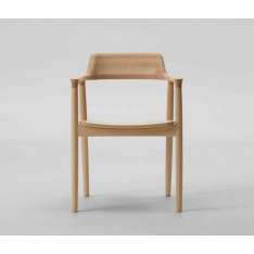 MARUNI Hiroshima Arm chair High (Wooden seat)