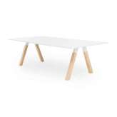 Martela Frankie conference table wooden A-leg
