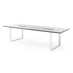 Martela Frankie conference table with sled base E