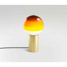 Marset Dipping Light Amber-Brushed Brass