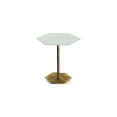 Marioni Ted | Side Table With Glass Top