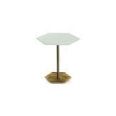 Marioni Ted | Side Table With Glass Top
