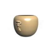 Marioni Rib | Large Planter With Medallions