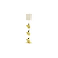 Marioni Pyrite | Floor Lamp With Shade