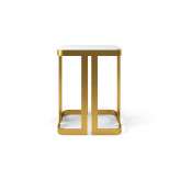 Marioni Clark | Side Table With Glass Top