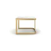 Marioni Clark | Low Coffee Table With Marble Top