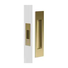 Mardeco International Ltd. Mardeco Flush Pull Set Satin Brass