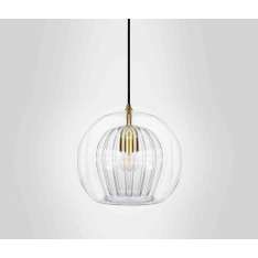 Marc Wood Studio Pleated Crystal Pendant - Clear