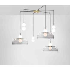 Marc Wood Studio Echo 6 Piece Cluster (Wide) - Lamp and Shade