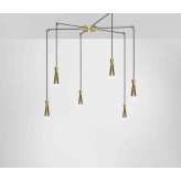 Marc Wood Studio Cone 6 Piece Cluster (Wide) - Lamp