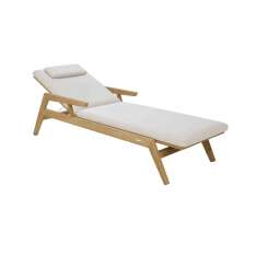 Manutti Sunrise lounger with armrests