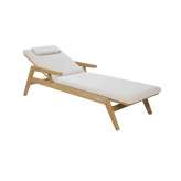 Manutti Sunrise lounger with armrests