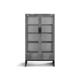 MALERBA Black & More | Vitrine with drawer