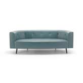 MALERBA Black & More | Oval sofa 220