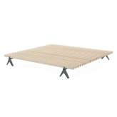 Magazin® Simplon | Bed, basalt grey RAL 7012