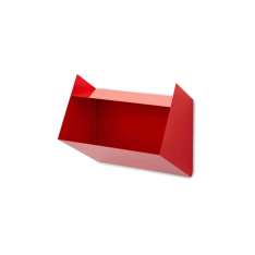 Magazin® Schlund | Wall Console, traffic red RAL 3020