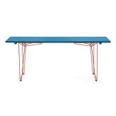 Magazin® BTB | Table and Bench, tabletop Light blue RAL 5012