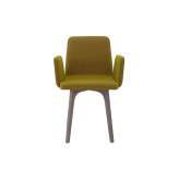 Ligne Roset Vik 2 | Carver Chair Without Handle Ash Grey-Stained Ash