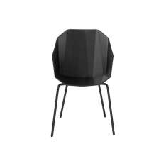 Ligne Roset Rocher | Chair/Bridge Black Black Lacquered Base