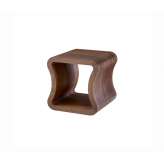Ligne Roset One Shape | Sofa End Table American Walnut