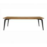 Ligne Roset Odessa | Rectangular Dining Table Black Lacquered Base
