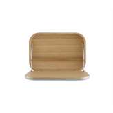 Ligne Roset Nubo | Wall-Mounted Desk Steelcut Trio Givre From Stock