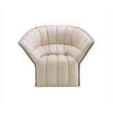 Ligne Roset Moel 2 | Armchair - Original Quilting Low Back Exterior Of Back In Felt