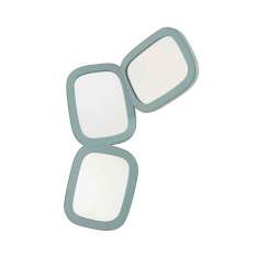 Ligne Roset Mirror: Oponce | Mirror Light Blue