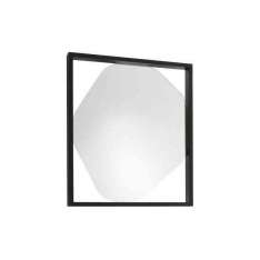 Ligne Roset Mirror: Belize | Mirror Small Black Stained Ash