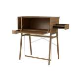 Ligne Roset La Secrète | Secretaire Walnut