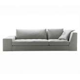 Ligne Roset Exclusif | Large Asymmetrical Settee Left Complete Item