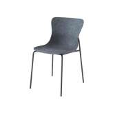 Ligne Roset Ettoriano | Chair Anthracite Metal Base