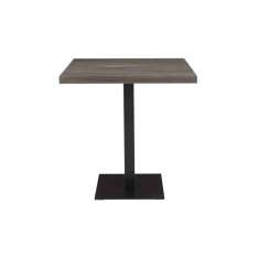 Ligne Roset Cumulo | Dining Table Adjustable Base Solid Grey Walnut