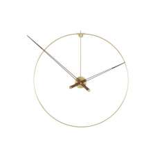 Ligne Roset Clock: Pik | Clock Brass