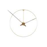 Ligne Roset Clock: Pik | Clock Brass