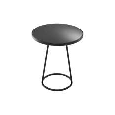 Ligne Roset Circles | Occasional Table Top In Black Fenix Laminate