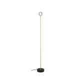 Ligne Roset Calot | Reading Lamp Brass-Coated Steel Structure / Black Base