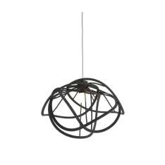 Ligne Roset Bloom | Suspended Ceiling Light Black Large