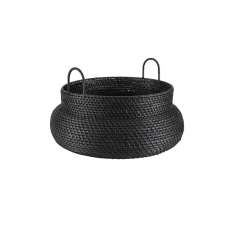 Ligne Roset Baskets: Along | Basket Low Version Black